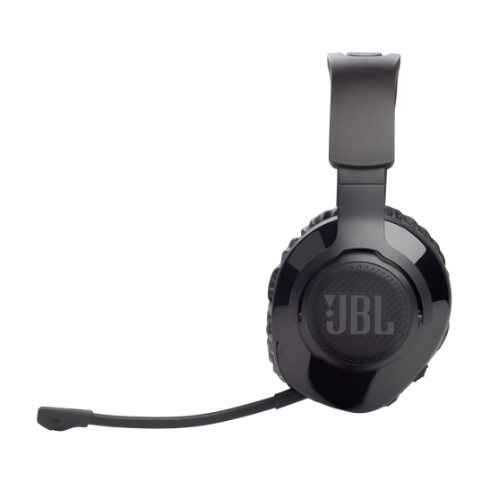 JBL Free WFH Wireless - Black - Wireless over-ear headset with detachable mic - Right